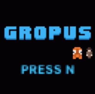 Gropus intro screen